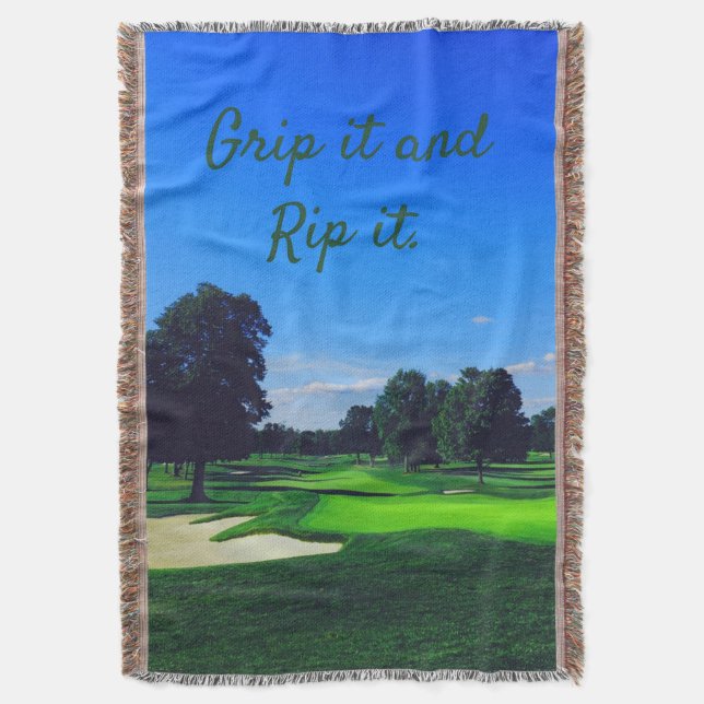 Golf Course Grip es und Rip it Decke (Vorderseite Vertikal)