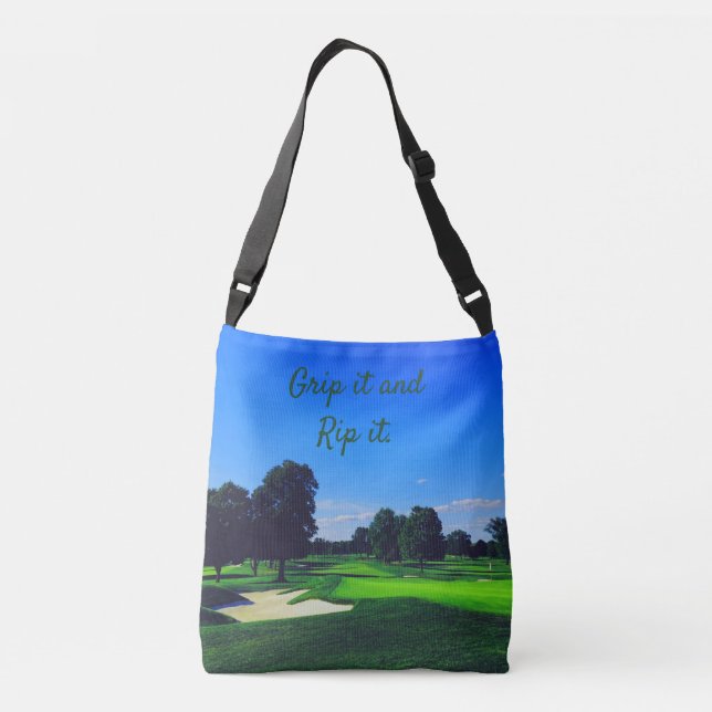 Golf Course Grip es und Rip it Tragetaschen Mit Langen Trägern (Rückseite)