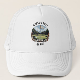 Golf Course World's Best Vater by Par Truckerkappe