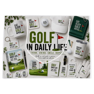 Golf Daily Life Kollektion Große Geschenktüte
