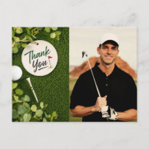 Golf Danke Erstelle dein eigenes Foto-Golfer 