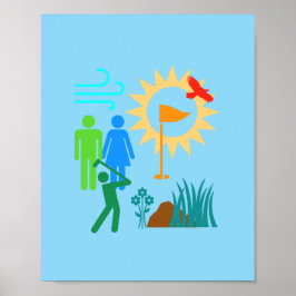 Golf Day Poster