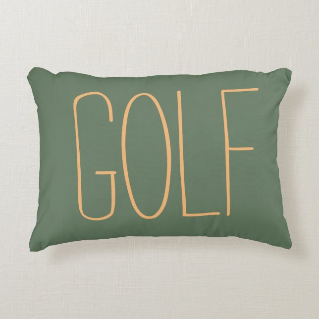 Golf Dekokissen (Vorderseite)