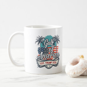Golf der USA - Trump - Amerikanische Flagge 2025 Kaffeetasse