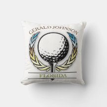 Golf-Design mit Kranz
