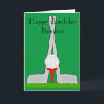 Golf Design Personalisiert Brother Birthday Karte<br><div class="desc">Grußkarten Golf Design Bruder Geburtstagskarte. Passen Sie diese Geburtstagskarte mit jedem beliebigen Text an und lassen Sie sie dann ausdrucken und an Sie senden oder laden Sie sie sofort auf Ihr Mobiltelefon herunter. Wenn Sie Hilfe bei der Anpassung benötigen, kontaktieren Sie uns über den Link auf dieser Seite. Golfdesign personalisierte...</div>