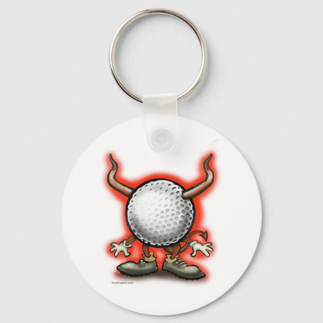 Golf Devil Schlüsselanhänger (Vorderseite)