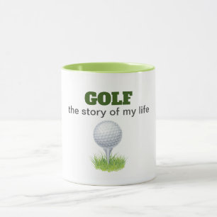 Golf die Geschichte meines Lebens lustig Tasse