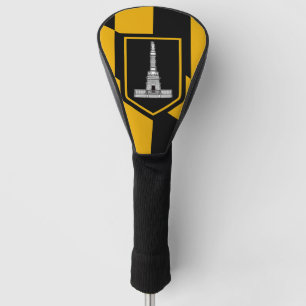 Golf Driver Cover mit Flag Baltimore, USA Headcover