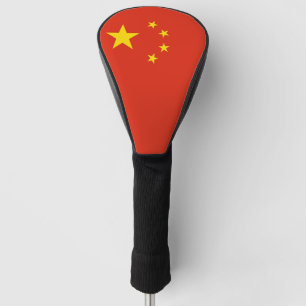 Golf Driver Cover mit Flag China Headcover