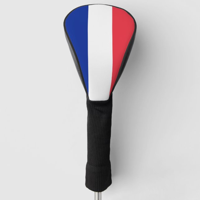 Golf Driver Cover mit Flag Frankreich Headcover (Vorderseite)