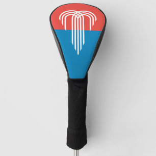 Golf Driver Cover mit Flag Kansas City, USA Headcover