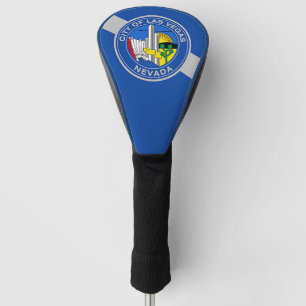 Golf Driver Cover mit Flag Las Vegas, USA Headcover