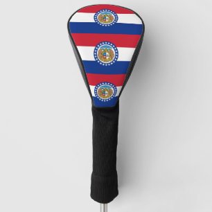 Golf Driver Cover mit Flag Missouri, USA Headcover