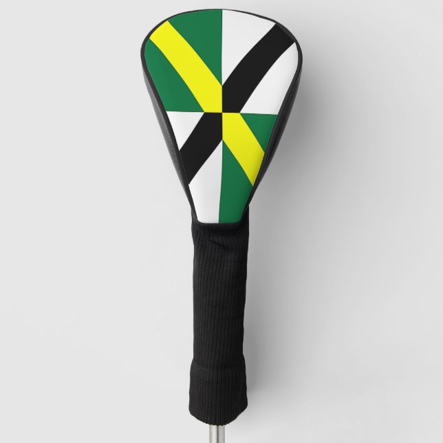 Golf Driver Cover mit Flag Monterey, USA Headcover (Vorderseite)