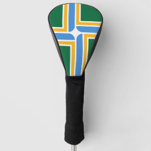 Golf Driver Cover mit Flag Portland, USA Headcover
