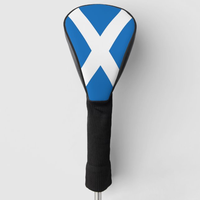 Golf Driver Cover mit Flag Scotland, Vereinigtes K Golf Headcover (Vorderseite)