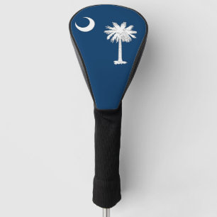 Golf Driver Cover mit Flag South Carolina, USA Headcover