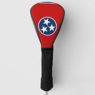 Golf Driver Cover mit Flag Tennessee, USA Headcover