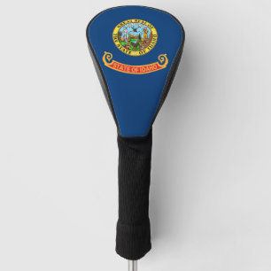 Golf Driver Cover mit Flag von Idaho, USA Headcover