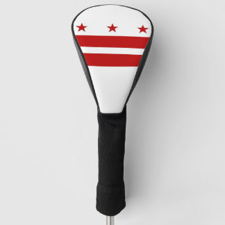 Golf Driver Cover mit Flag Washington DC, USA Headcover