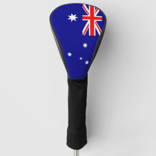 Golf Driver Cover mit Flagge Australiens Headcover