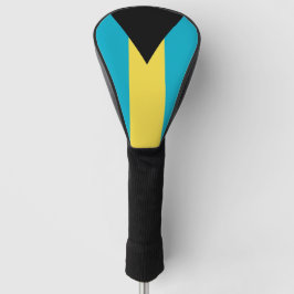 Golf Driver Cover mit Flagge Bahamas Headcover