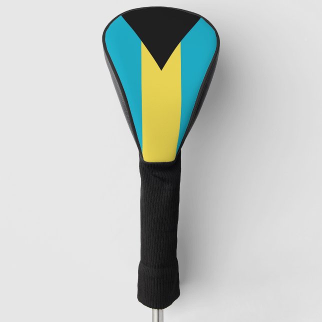 Golf Driver Cover mit Flagge Bahamas Headcover (Vorderseite)