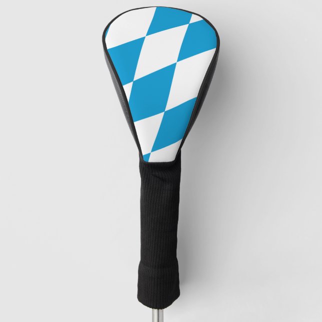 Golf Driver Cover mit Flagge Bayerns Golf Headcover (Vorderseite)