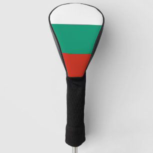 Golf Driver Cover mit Flagge Bulgariens Headcover