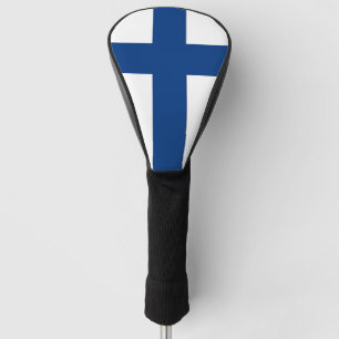 Golf Driver Cover mit Flagge Finnlands Headcover