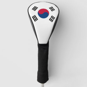 Golf Driver Cover mit Flagge Südkoreas Headcover