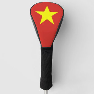 Golf Driver Cover mit Flagge von Vietnam Headcover
