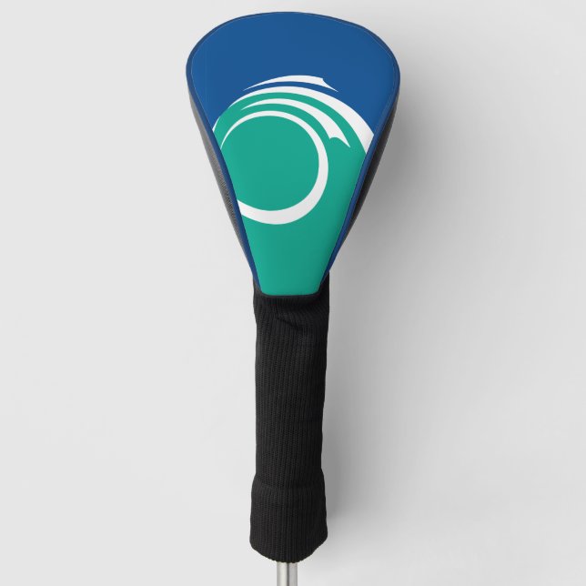 Golf Driver Cover with Flag of Ottawa, Canada Headcover (Vorderseite)