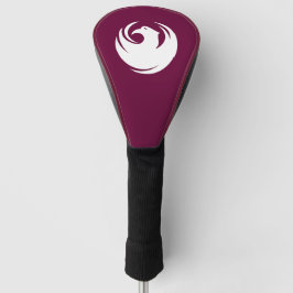 Golf Driver Cover with Flag of Phoenix, Arizona Golf Headcover