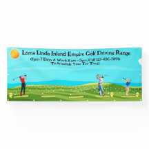Golf Driving Range Landschaftlich anpassen