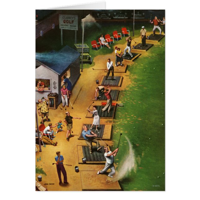 Golf Driving Range von John Falter (Vorne)