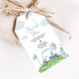 Golf Ein wenig Putter Baby Dusche Fevor Tags Geschenkanhänger