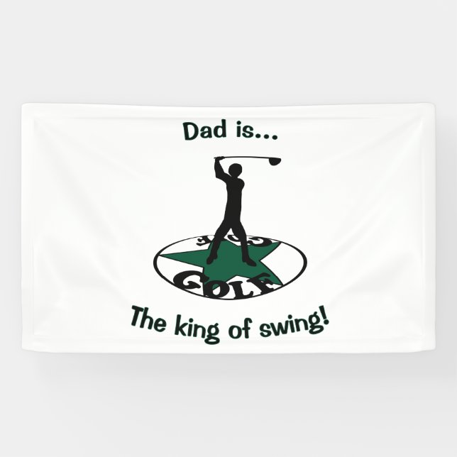 Golf - ein wunderbares Spiel Banner (Horizontal)