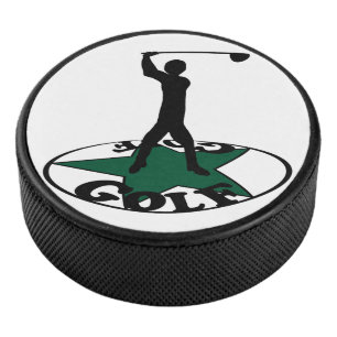 Golf - ein wunderbares Spiel Eishockey Puck