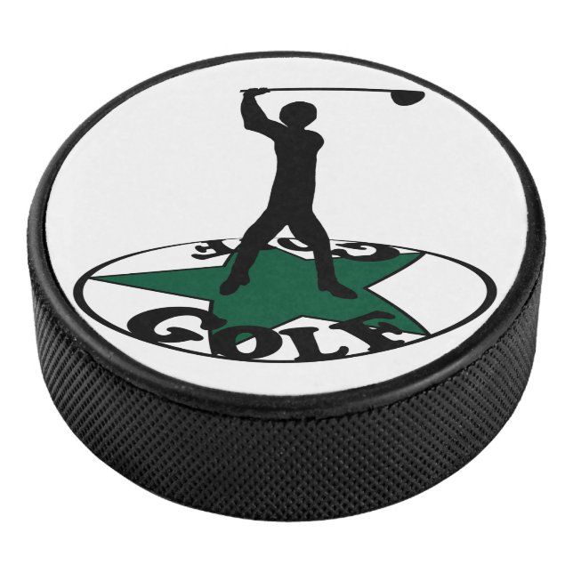 Golf - ein wunderbares Spiel Eishockey Puck (3/4)