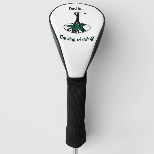 Golf - ein wunderbares Spiel Golf Headcover (Vorderseite)