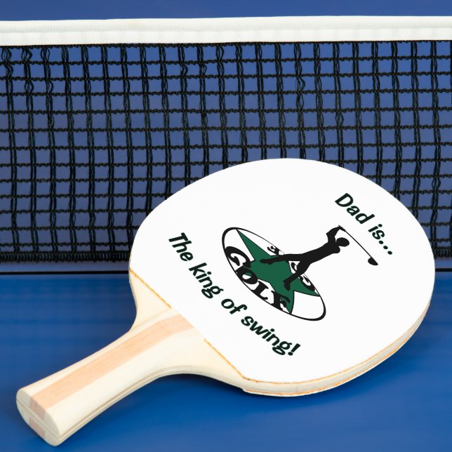 Golf - ein wunderbares Spiel Tischtennis Schläger (InSitu)