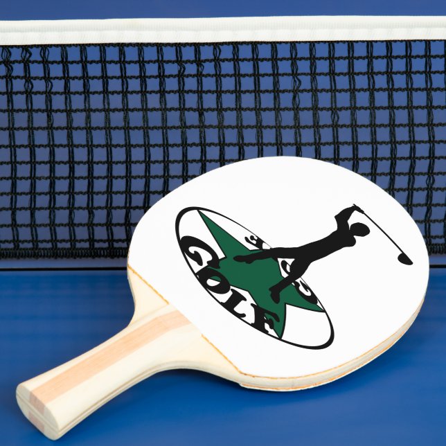 Golf - ein wunderbares Spiel Tischtennis Schläger (InSitu)