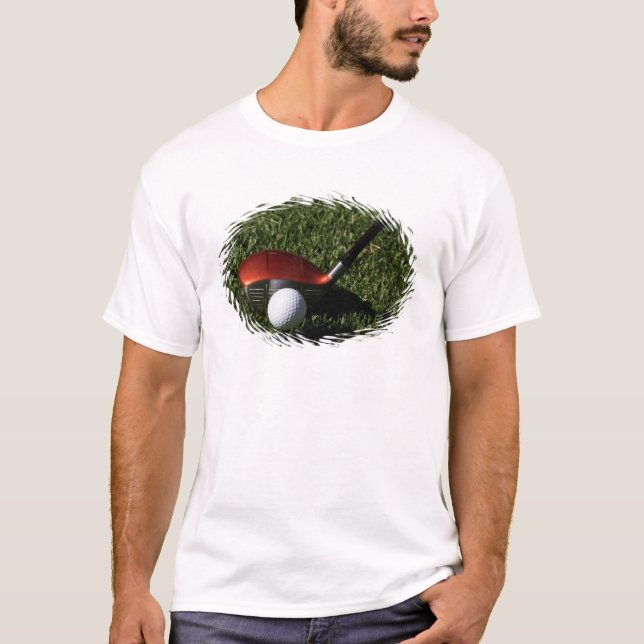 Golf-Eisen und der T - Shirt der Ball-Männer (Vorderseite)