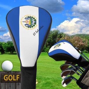 Golf El Salvador, Salvador Fahne /Golf Clubs Cover Golf Headcover