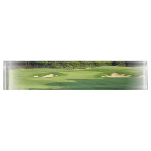 Golf-Entwürfe Namensplakette