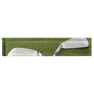 Golf-Entwürfe Namensplakette
