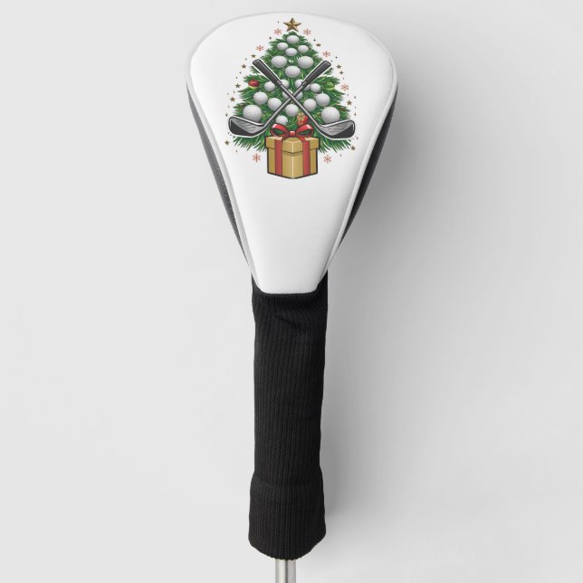 Golf Equipment Christmas Tree Christmas Golf Headcover (Vorderseite)