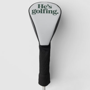 Golf Er ist Golf spielender Ehemann Geschenke Lust Headcover